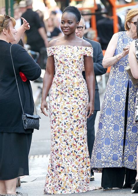 Lupita Nyong’o Is a Sequined Dream in This Sheer Gucci Gown